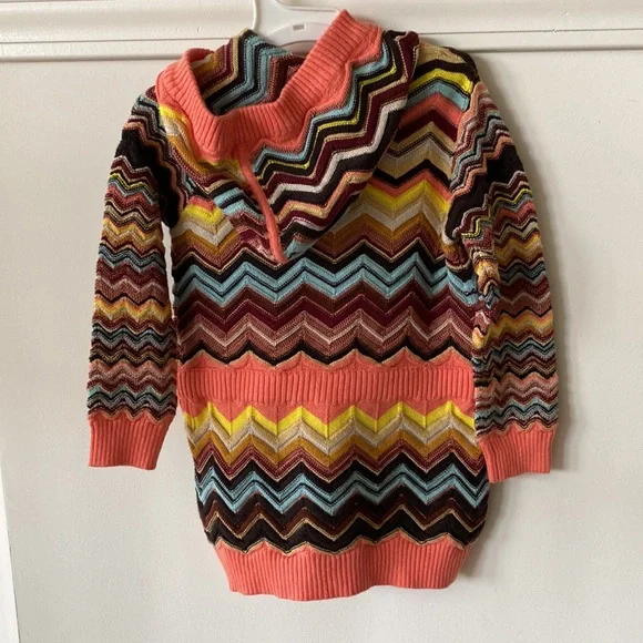“Missoni Target 20th anniversary Collection” hooded cardigan; size 18M; NWOT - Picture 2 of 3